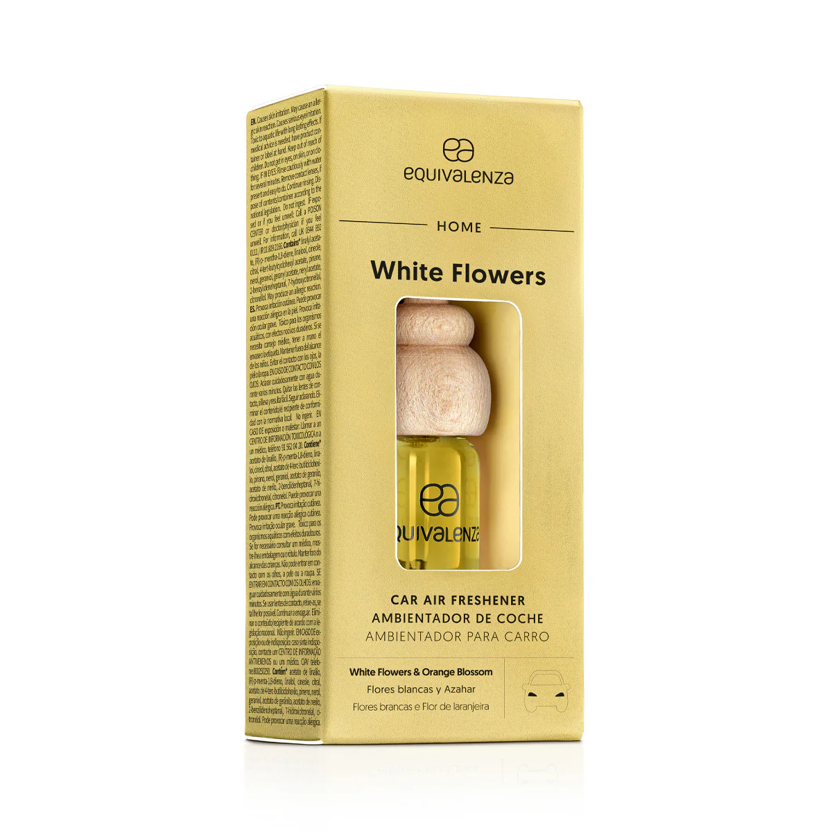 Deodorante auto "White Flowers" (pino e sale)